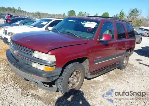 2001 Chevrolet Tahoe Lt from USA, damaged, VIN 1GNEK13TX1R180877